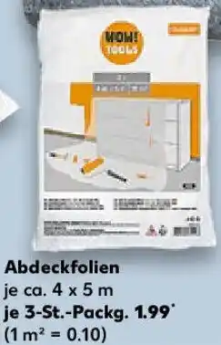 Kaufland Abdeckfolien Angebot