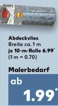 Kaufland Abdeckvlies Angebot