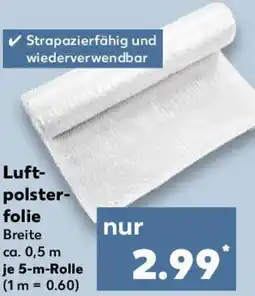 Kaufland Luftpolsterfolie Angebot