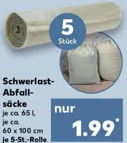 Kaufland Schwerlast Abfallsäcke Angebot