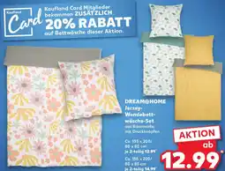 Kaufland DREAM@HOME Jersey Wendebettwäsche-Set Angebot