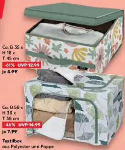 Kaufland Textilbox Angebot