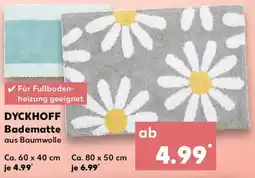 Kaufland DYCKHOFF Badematte Angebot