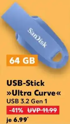 Kaufland SanDisk USB-Stick Ultra Curve Angebot