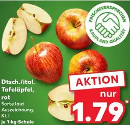 Kaufland Dtsch./ital. Tafeläpfel, rot Angebot