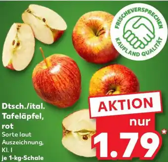 Kaufland Dtsch./ital. Tafeläpfel, rot Angebot