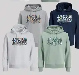 AWG Mode Jack & Jones Herren Hoodie Geplas Angebot