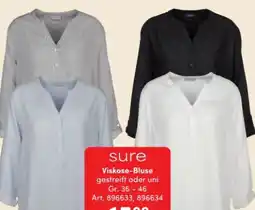 AWG Mode Sure Damen Viskose Bluse Angebot