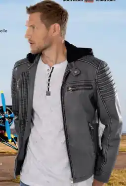AWG Mode Southern Territory Herren Bikerjacke Angebot
