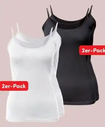 AWG Mode Sure 2er-Pack Damen Spaghetti-Tops Angebot