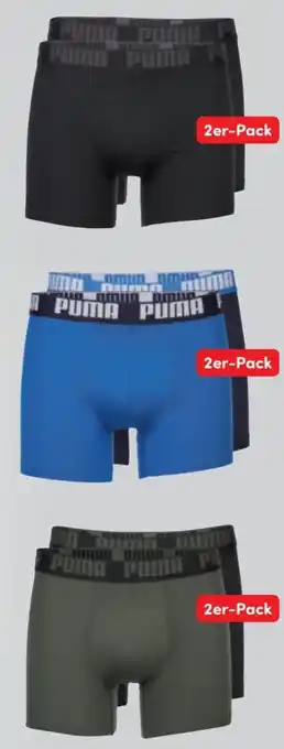 AWG Mode Puma Herren-Retro-Boxershorts 2er-Pack Angebot