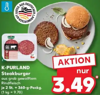 Kaufland K-PURLAND Steakburger Angebot