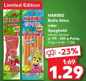 Kaufland HARIBO Balla Stixx oder Spaghetti Angebot