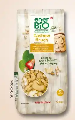 Rossmann enerBiO Cashew Bruch Angebot