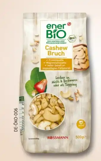 Rossmann enerBiO Cashew Bruch Angebot