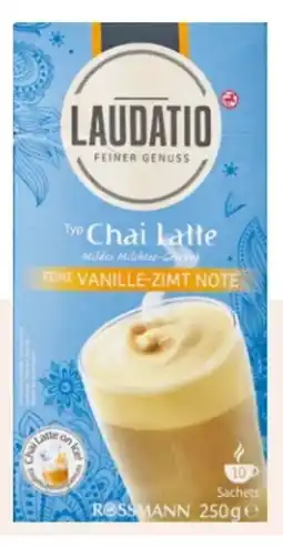 Rossmann Laudatio Chai Latte Angebot