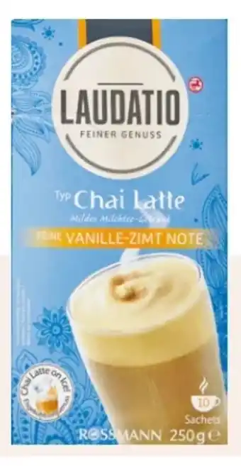 Rossmann Laudatio Chai Latte Angebot