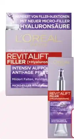 Rossmann L'Oréal Paris Revitalift Filler Tagespflege Angebot