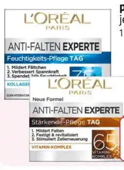 Rossmann L'Oréal Paris Anti-Falten Experte Feuchtigkeitspflege Angebot