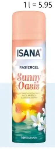 Rossmann Isana Rasiergel Angebot