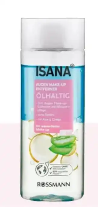 Rossmann Isana Ölhaltiger Augen Make-up Entferner Angebot