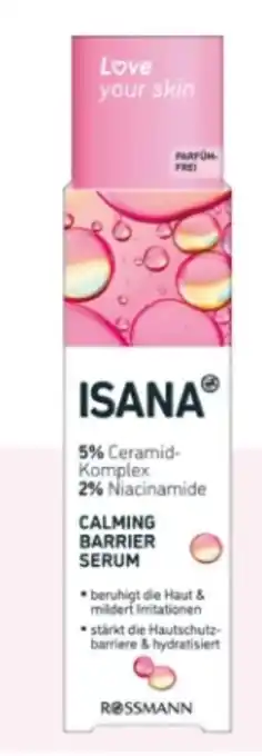 Rossmann Isana Calming Barrier Serum Angebot