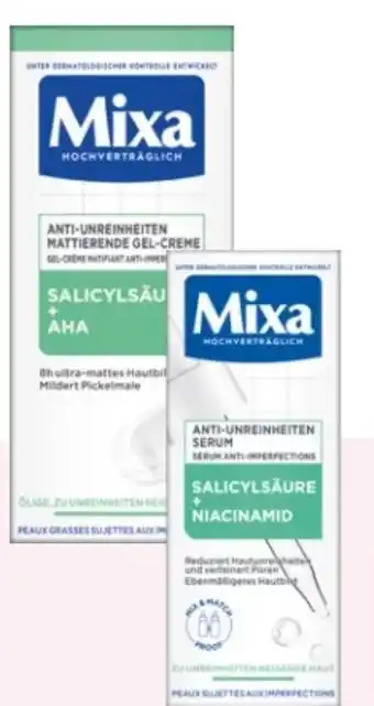 Rossmann Mixa Gel-Creme Salicylsäure + AHA Angebot