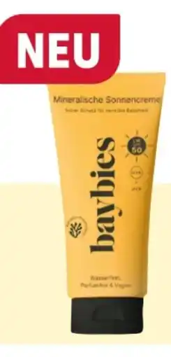 Rossmann Baybies Sonnencreme LSF 50 Angebot