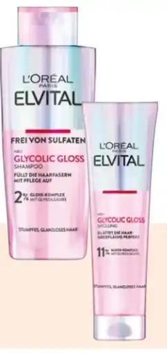 Rossmann L'Oréal Paris Elvital Glycolic Gloss Shampoo Angebot
