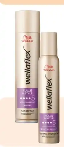 Rossmann Wella Wellaflex Fülle & Style Haarspray Angebot