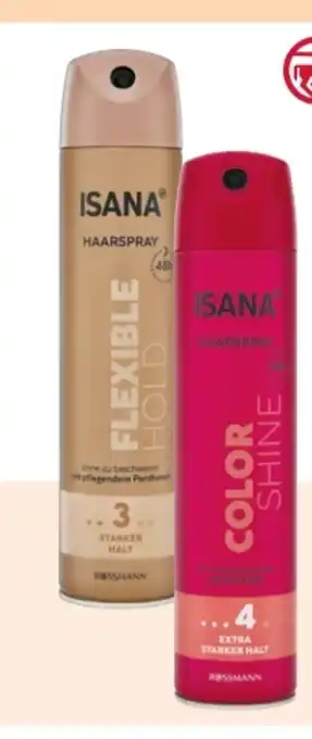 Rossmann Isana Haarspray Angebot