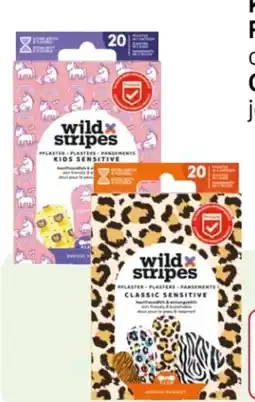 Rossmann Wild Stripes Pflaster Classic Sensitive Animal Angebot