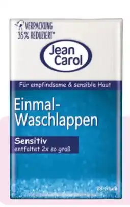 Rossmann Jean Carol Einmalwaschlappen Angebot
