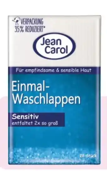 Rossmann Jean Carol Einmalwaschlappen Angebot