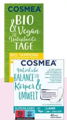 Rossmann Cosmea Bio & Vegan Slipeinlagen Angebot