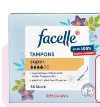 Rossmann Facelle Tampons Super Angebot