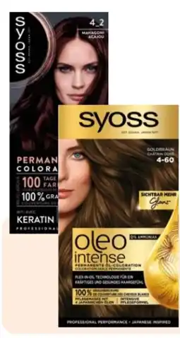 Rossmann Syoss Oleo Intense Permanente Öl-Coloration Angebot