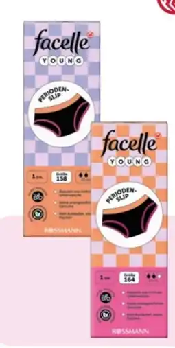 Rossmann Facelle Young Periodenslip Angebot