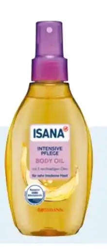 Rossmann Isana Body Oil Intensive Pflege Angebot