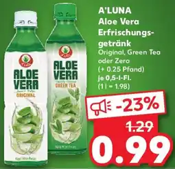 Kaufland A'LUNA Aloe Vera Erfrischungsgetränk Angebot