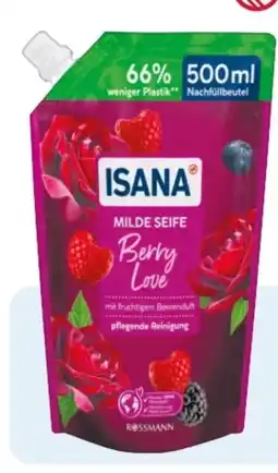 Rossmann Isana Milde Seife Angebot