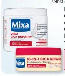 Rossmann Mixa Urea Cica Repair+ Creme Angebot