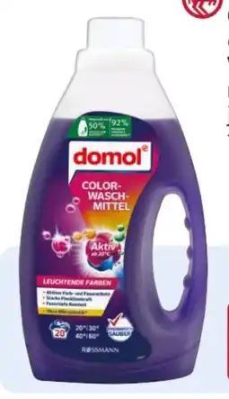Rossmann Domol Colorwaschmittel Angebot