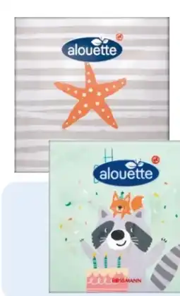 Rossmann Alouette Motiv-Servietten Angebot