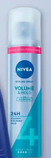 Rossmann Nivea Volumen Kraft & Pflege Haarspray Angebot