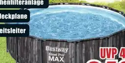 B1 Discount Baumarkt BestWay Steel Pro MAX Aufstellpool Komplett-Set Angebot