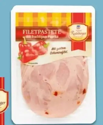 NETTO Radeberger Fleischwaren Schweinefiletpastete Angebot