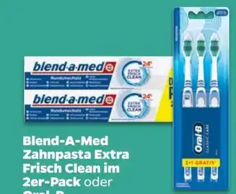 NETTO Blend-a-Med Zahnpasta Extra Frisch Clean Angebot