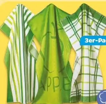 NETTO Jacquard Geschirrtücher Angebot