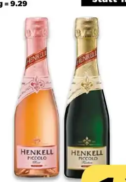 NETTO Henkell Sekt Piccolo Angebot